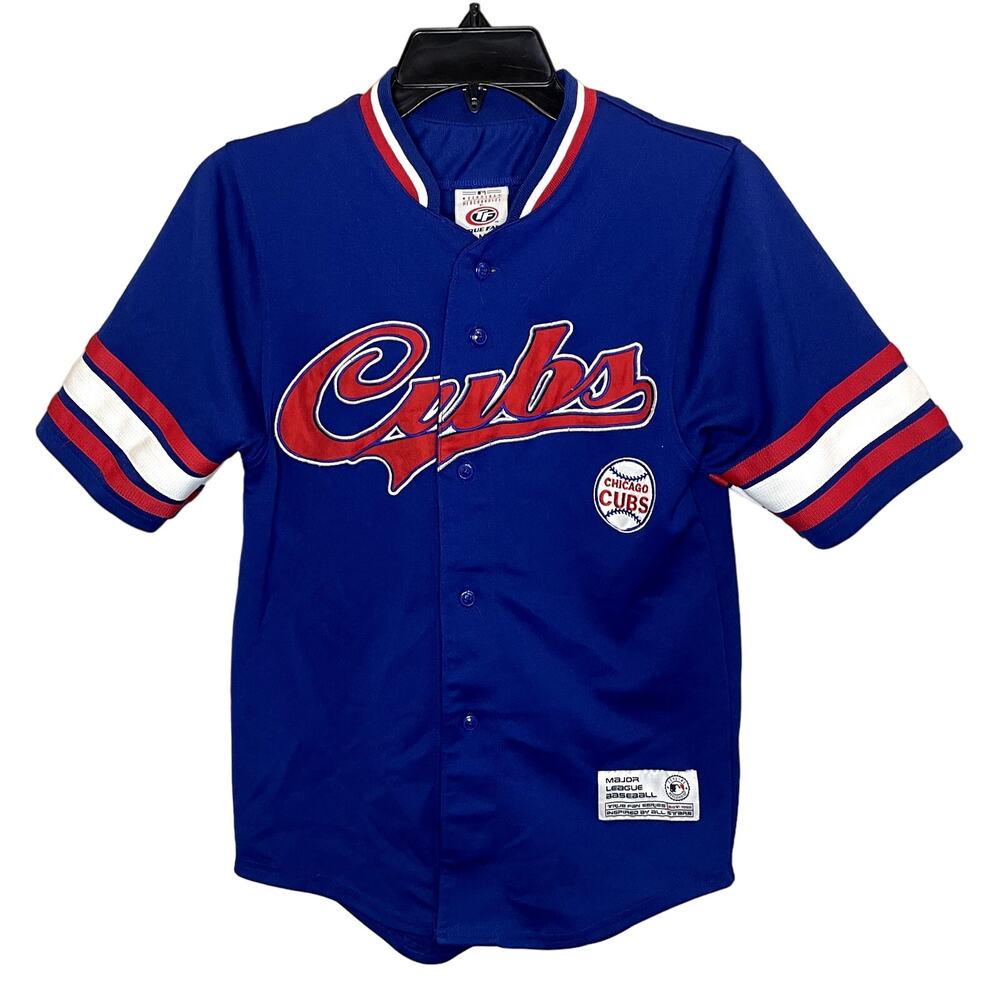 Chicago Cubs Derrek Lee #25 Jersey True Fan Retro Look Size Youth Medium
